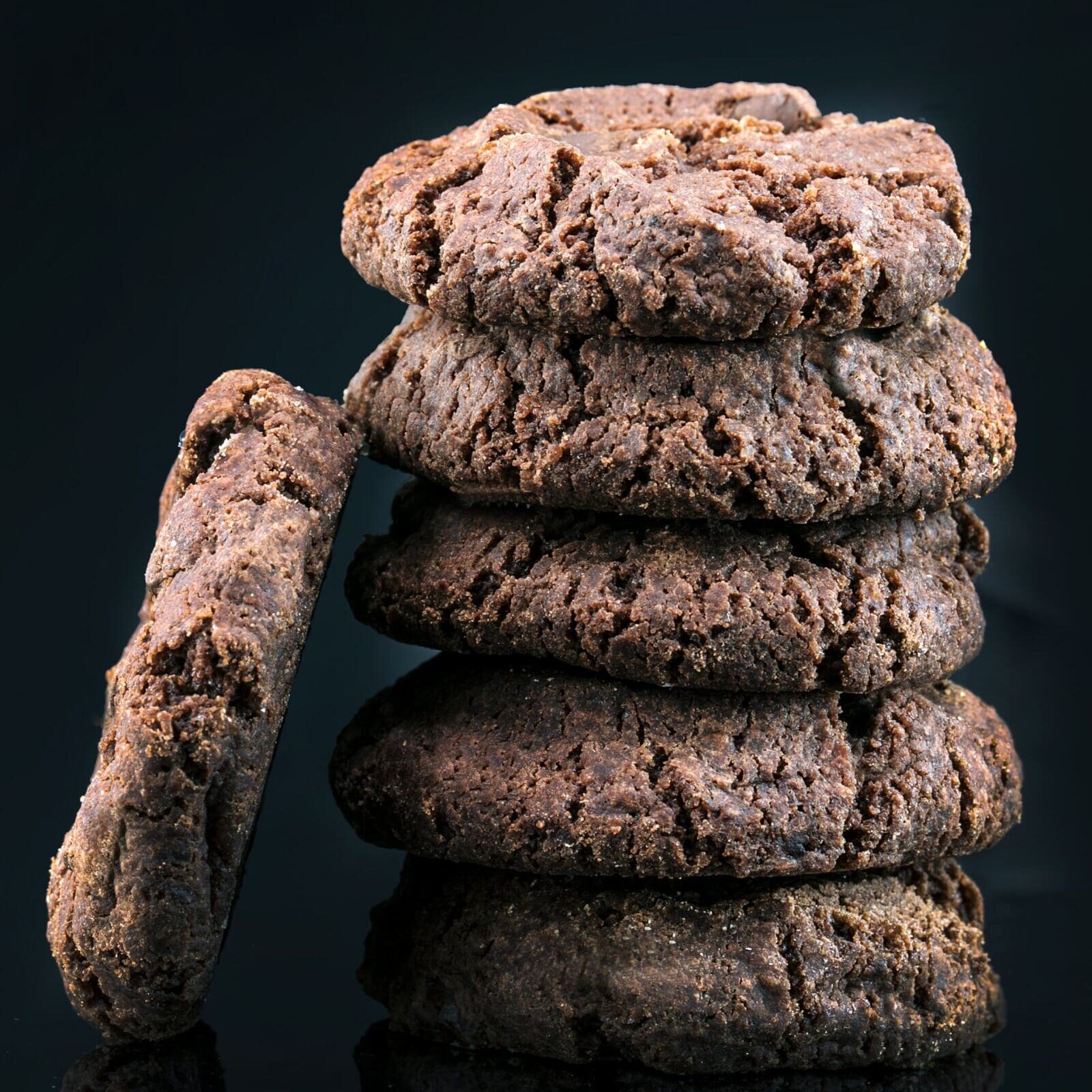 biscotti fior di sale in primo piano