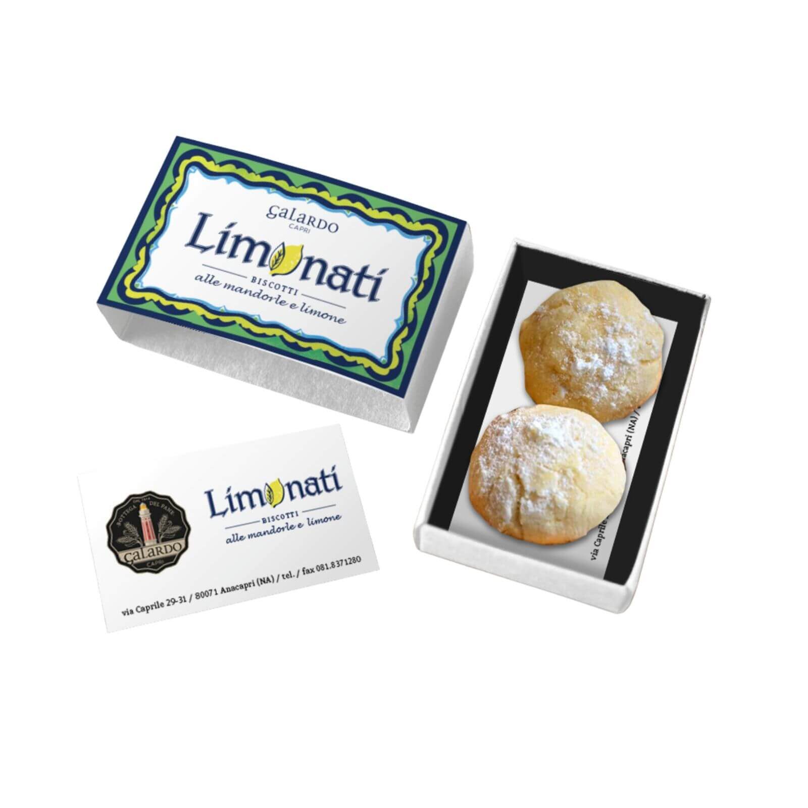 biscotti limonati confezionati