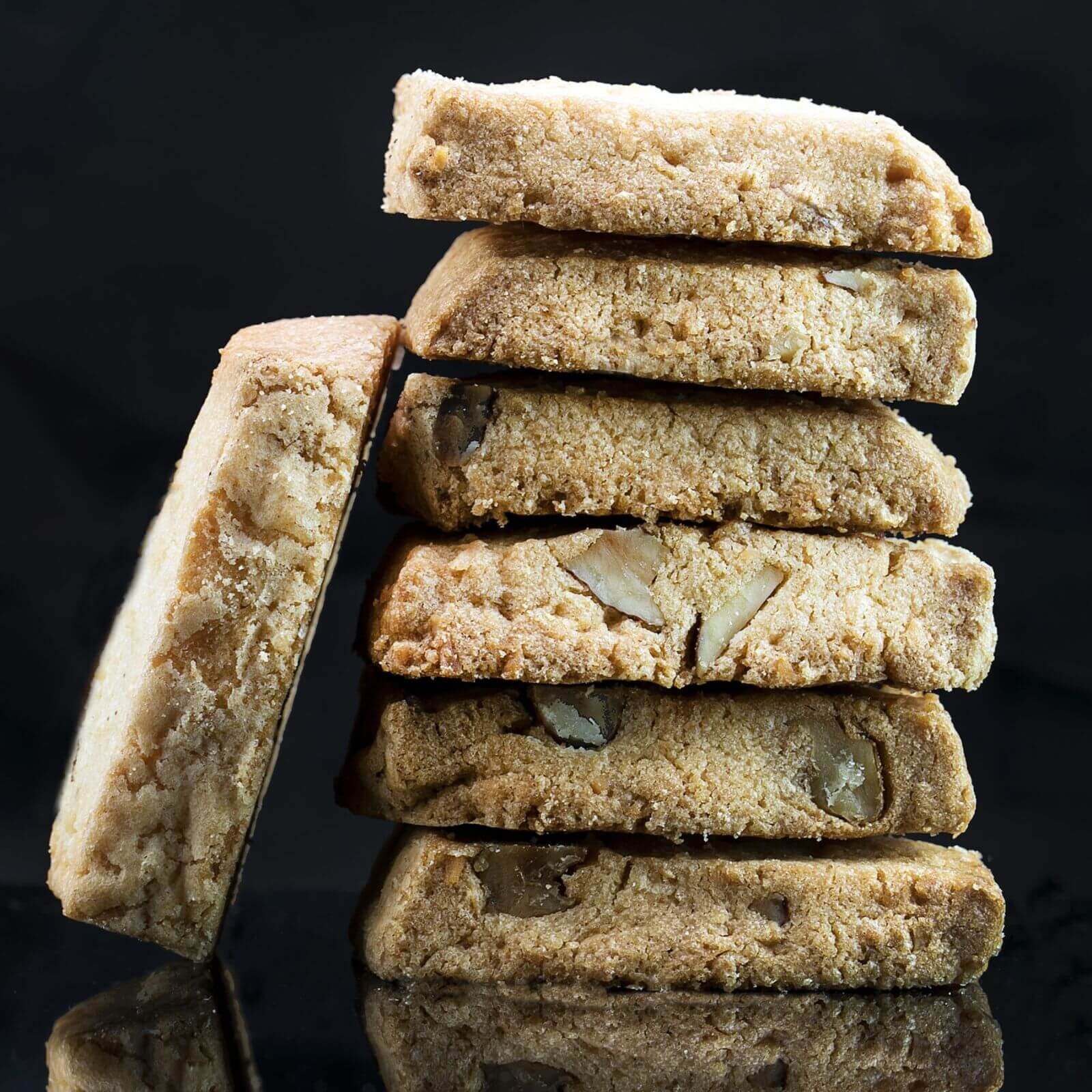 biscotti maltagliati in primo piano