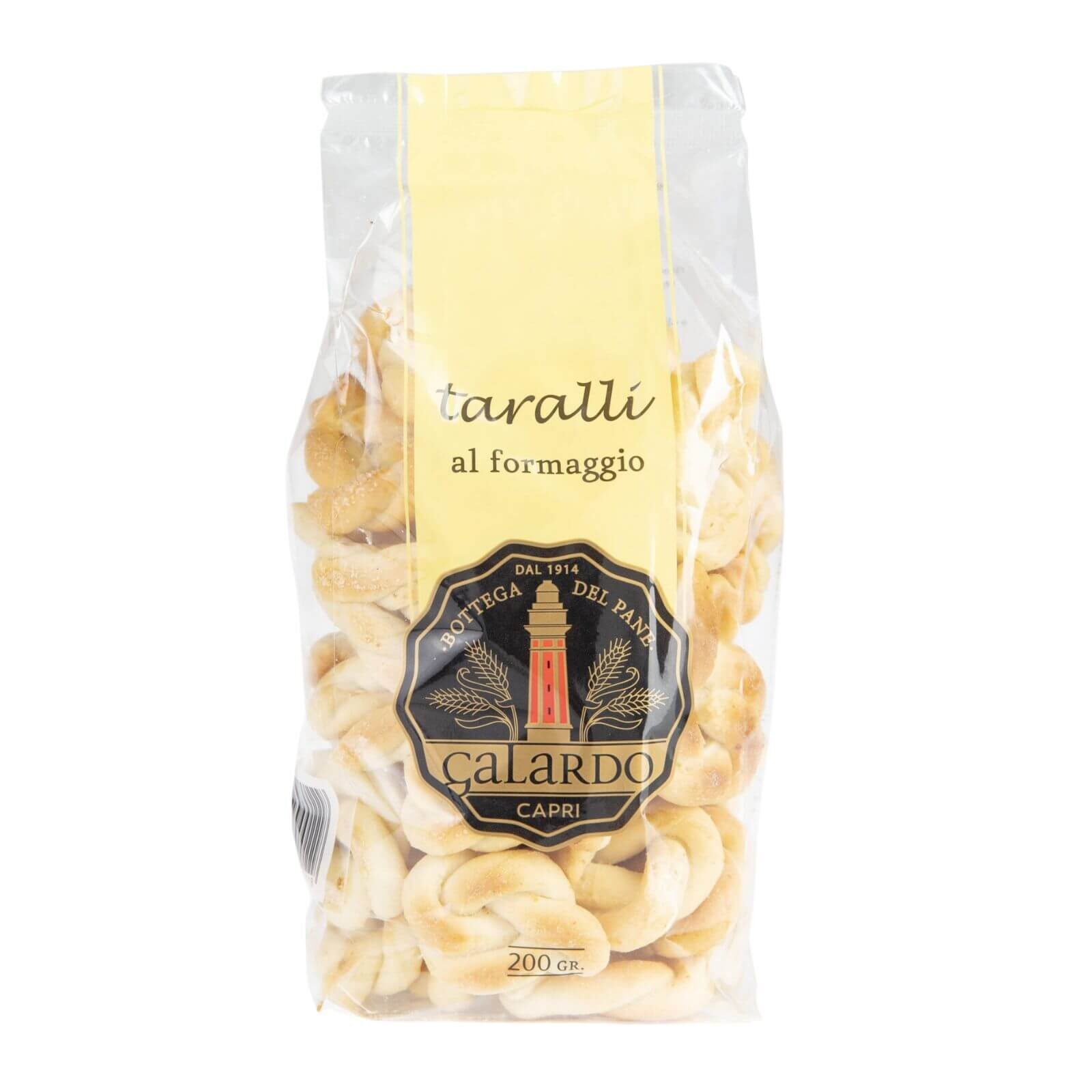 taralli al formaggio confezionati